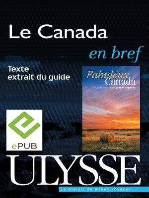 cover image of Le Canada en bref